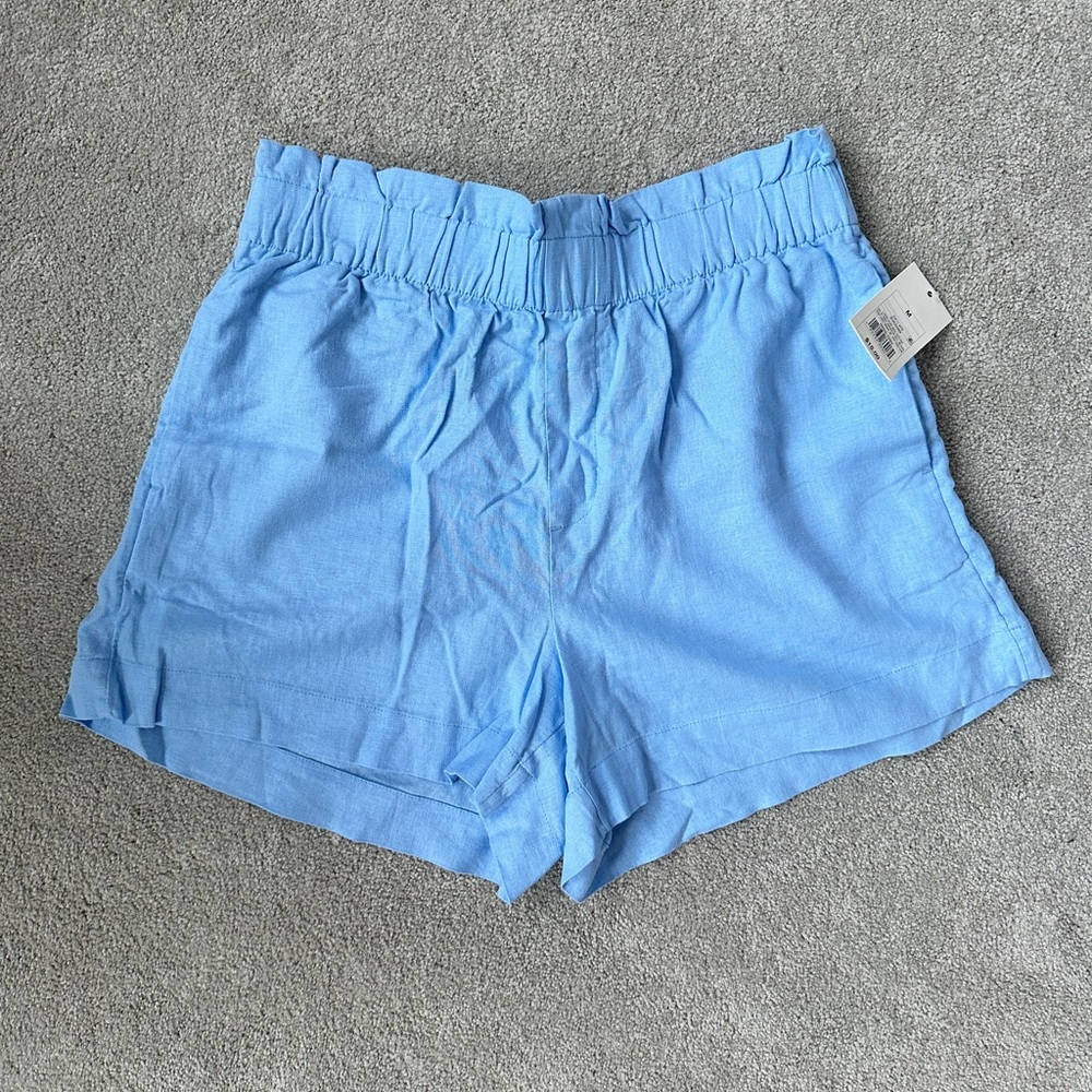 a new day Light Blue High-Waist Women's Shorts